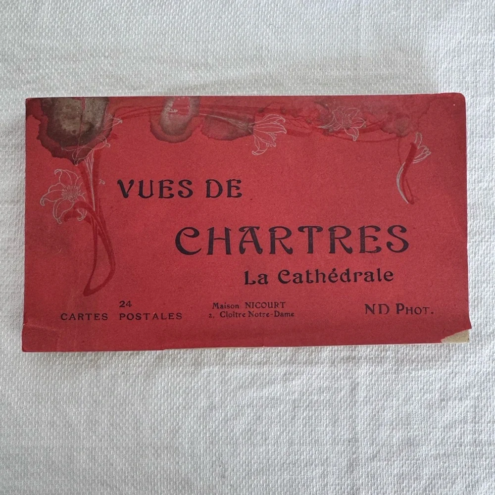 Vintage postcard booklet of Cathedrals' published by Maison Nicolurt - Picture 2 of 7
